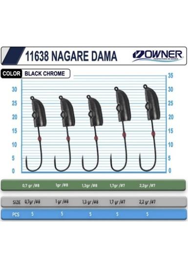 Owner Cultiva 11638 Nagare Dama Lrf Jighead